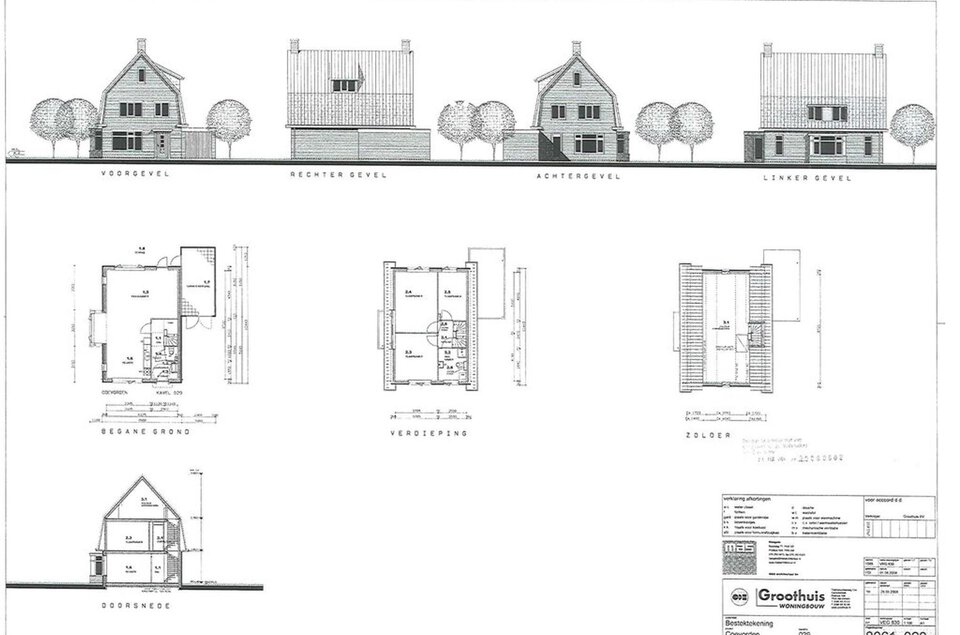 Plan Vosmaten: Akkerwinde kavelnr 29 COEVORDEN