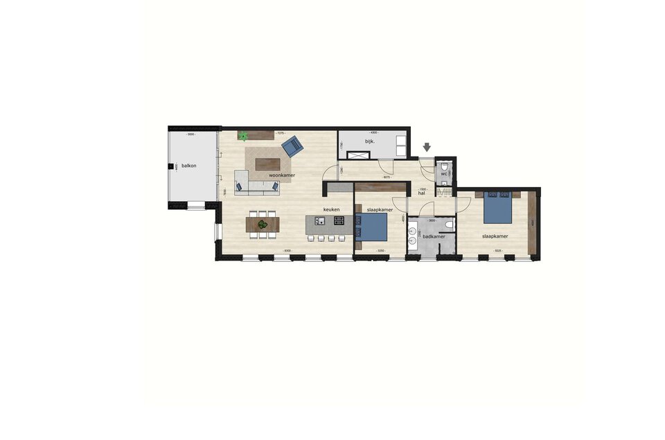Bentheimerstraat appartement 4S Poort II COEVORDEN